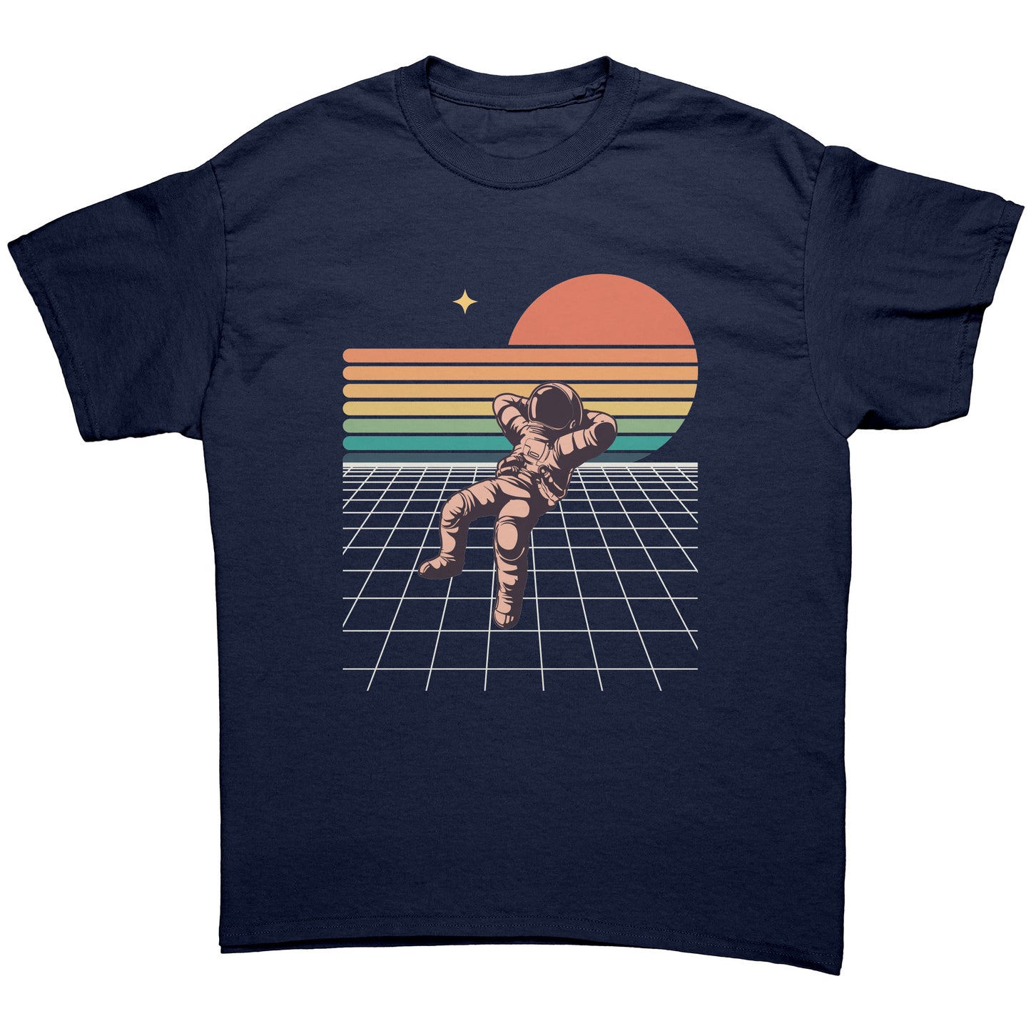 Retro Wave Astronaut